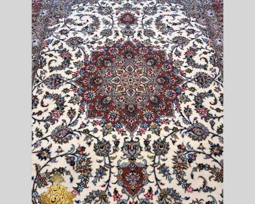 فرش حاشیه مسی کاشان