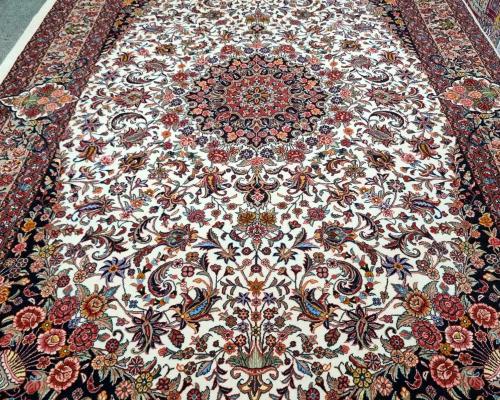 شش متری جفت بیجار گل ابریشم 
