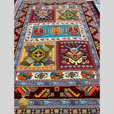 قالیچه دستباف رنگ گیاهی